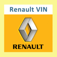 Renault symbol vin