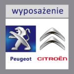 Wyposażenie fabryczne Citroen Peugeot